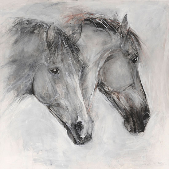 Heads On Canvas (Grey)