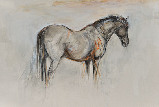 Standing Still with Orange